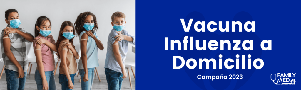 vacuna influenza a domicilio